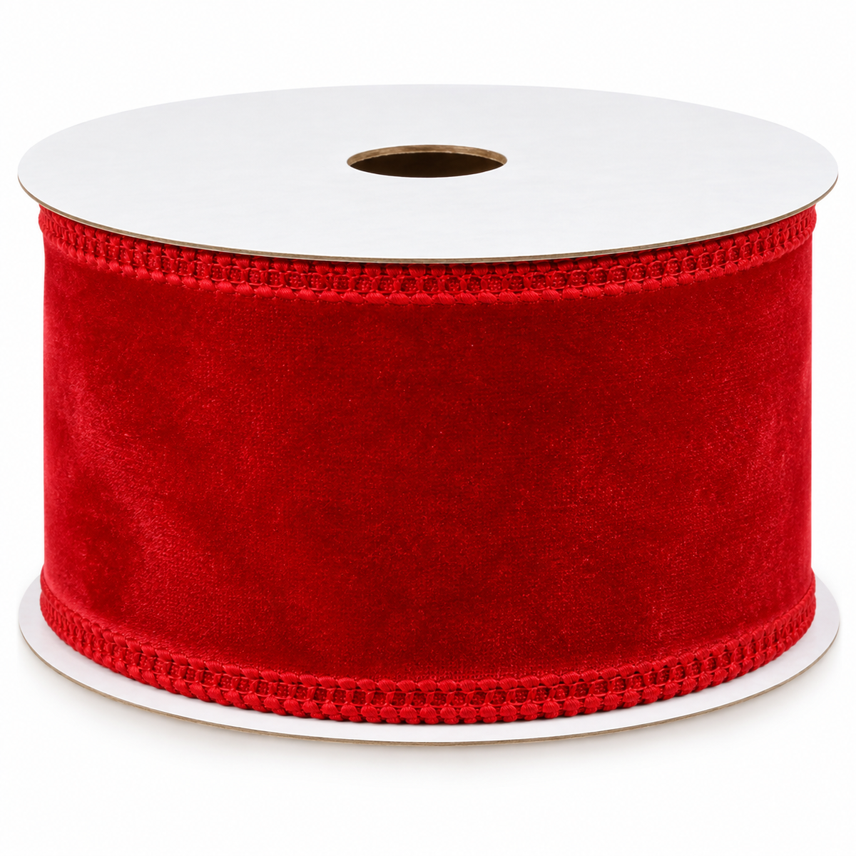 2.5" x 10YD Ravishing Red Velvet Ribbon