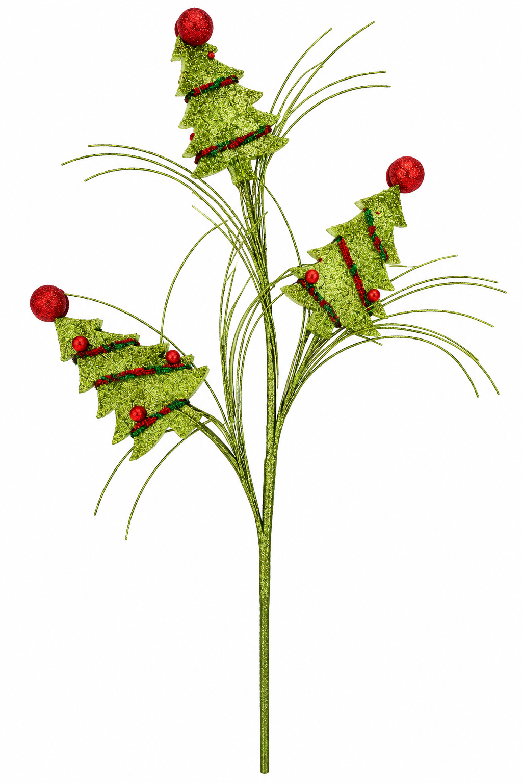 Whimsical Green Tree Spray
