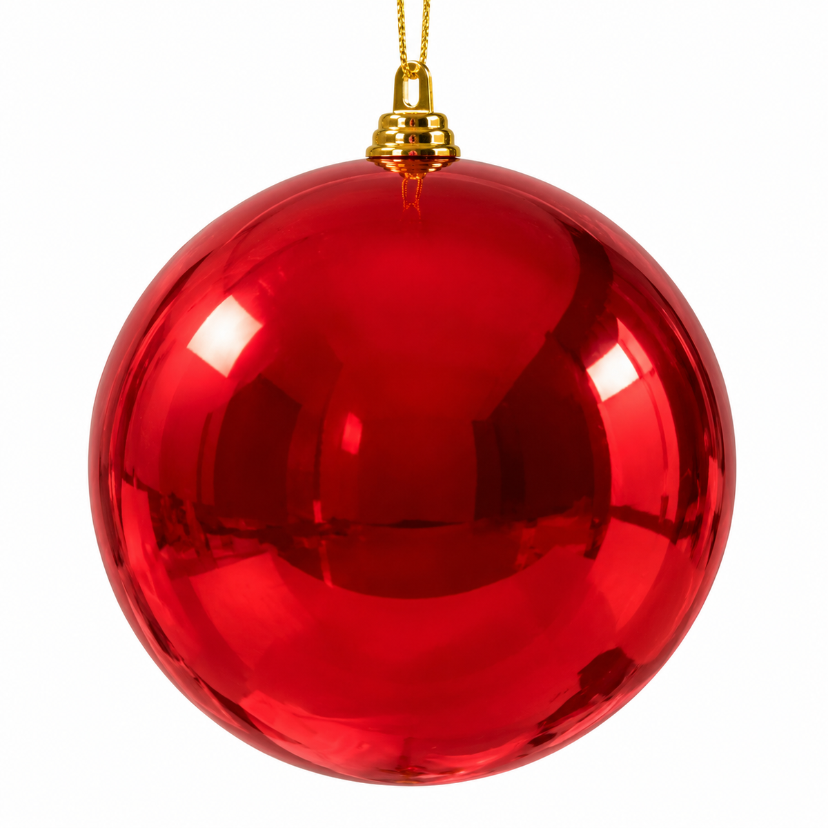 Large Red Ball Ornament