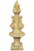 Courtyard Garden Torch Statue