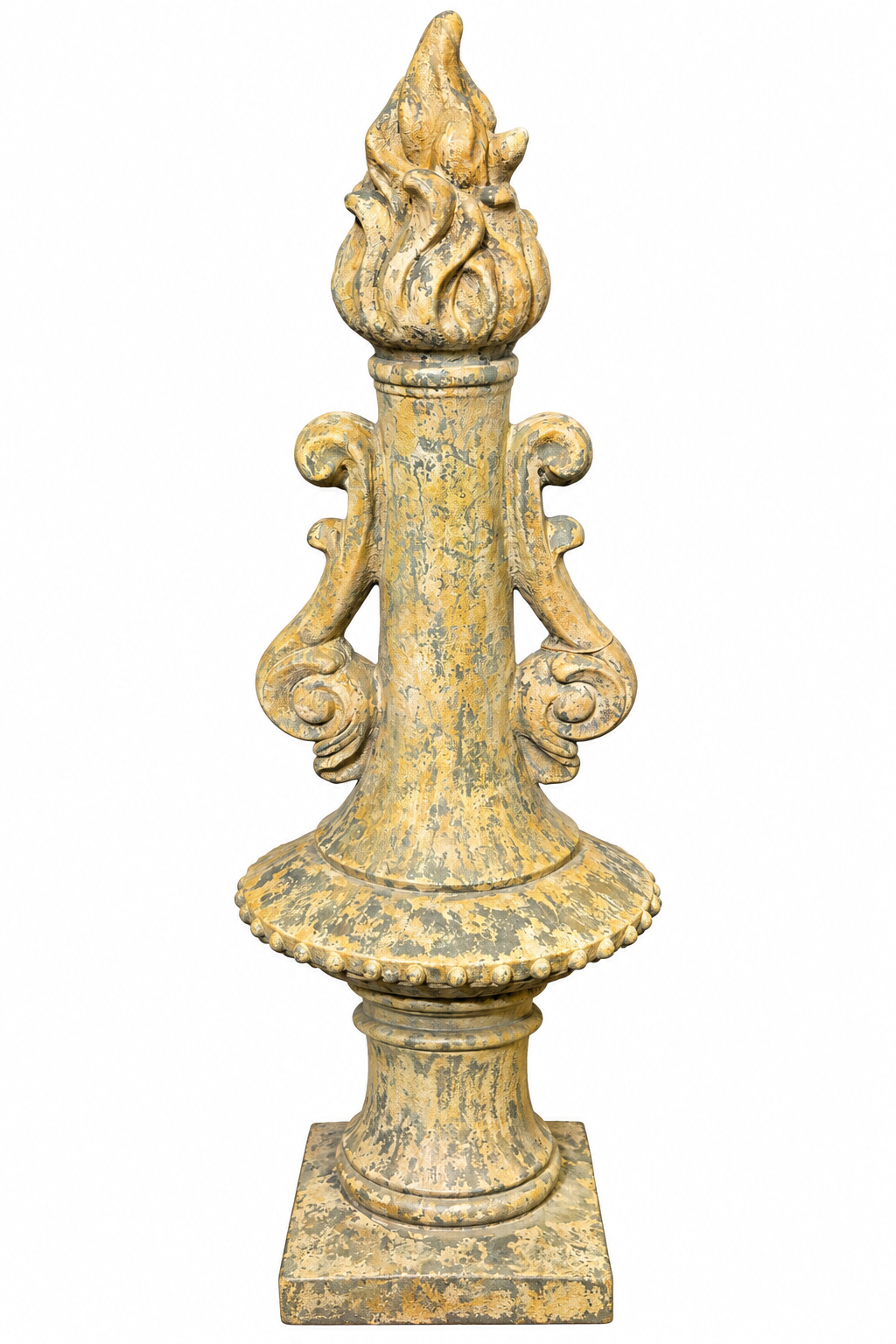 Courtyard Garden Torch Statue