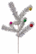 Retro Tinsel Multicolored Spray