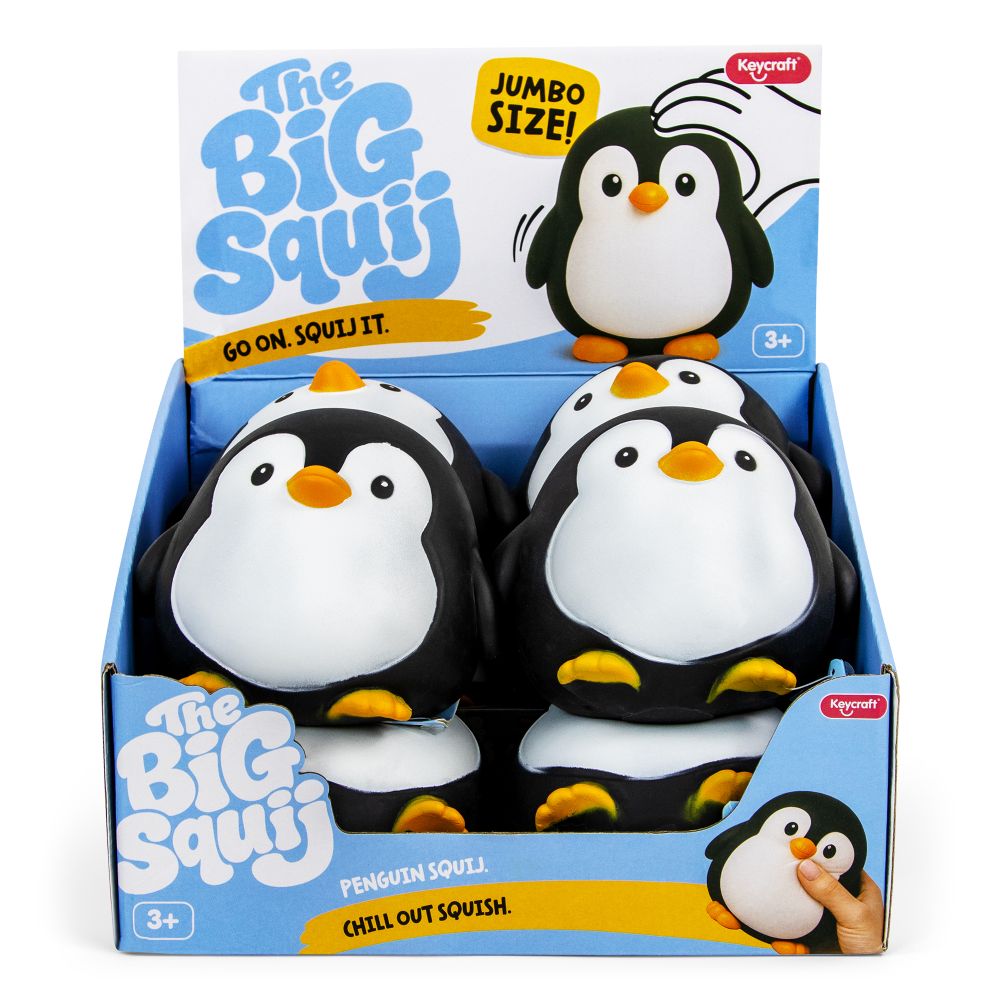The Big Squij Penguin Slow-Rise Squishy Toy