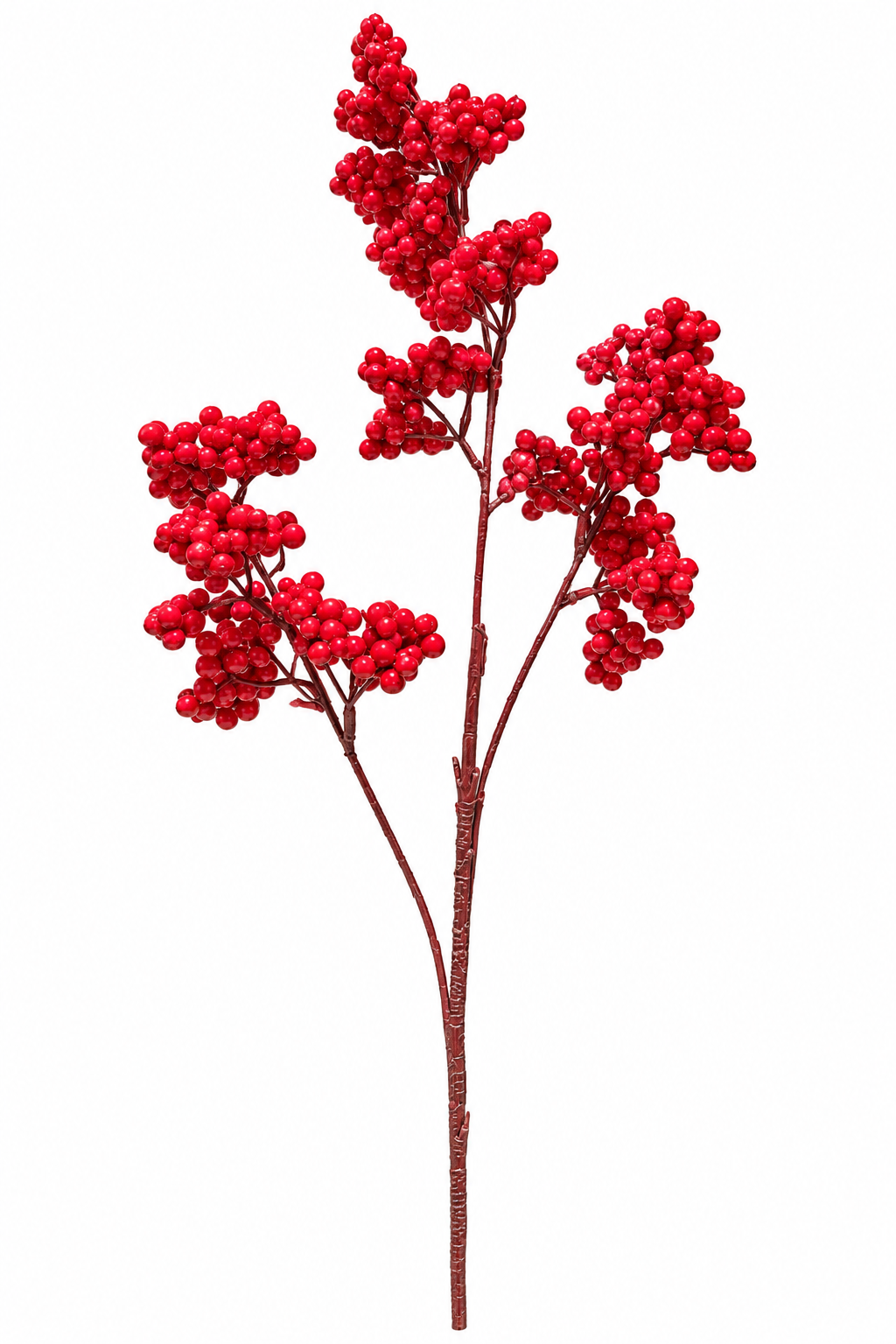 12” Red Berry Spray