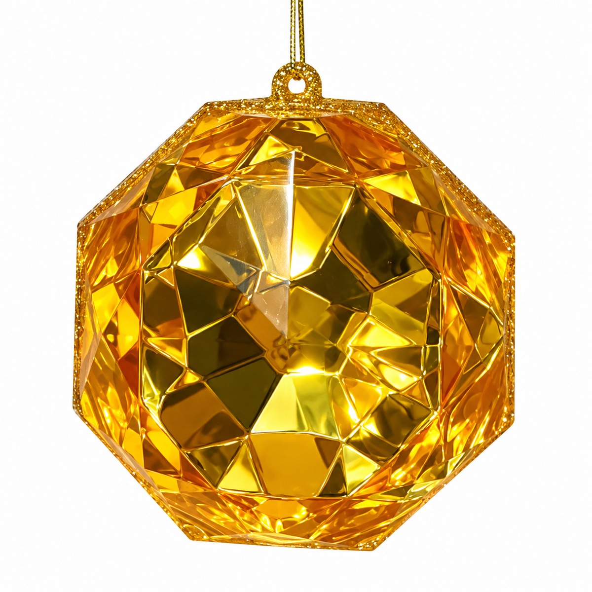 Gold Diamond Ornament