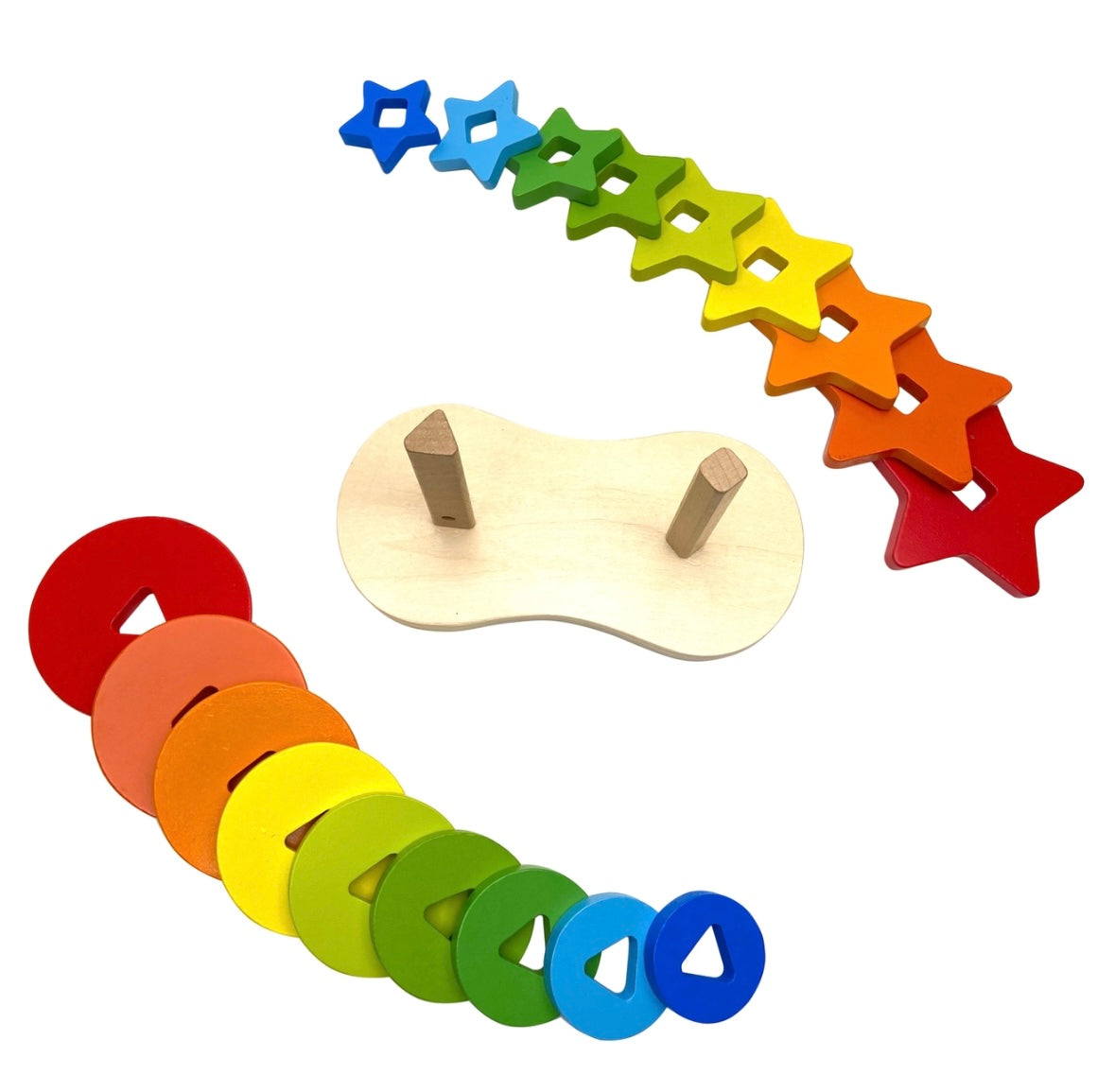 Double Rainbow Stacker