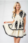 VNeck Mini Dress
