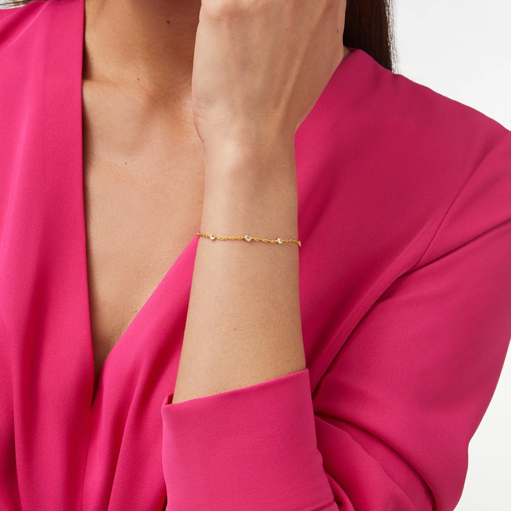 Celeste Delicate Bracelet-Cubic Zirconia