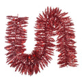 Vickerman Tinsel Red Artificial Christmas Garland