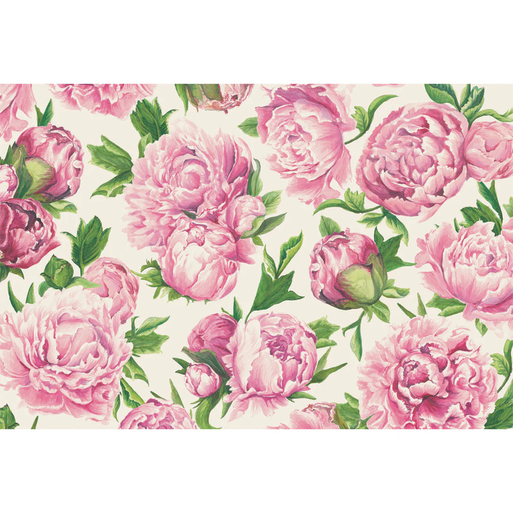 Hester & Cook Peonies in Bloom Placemats