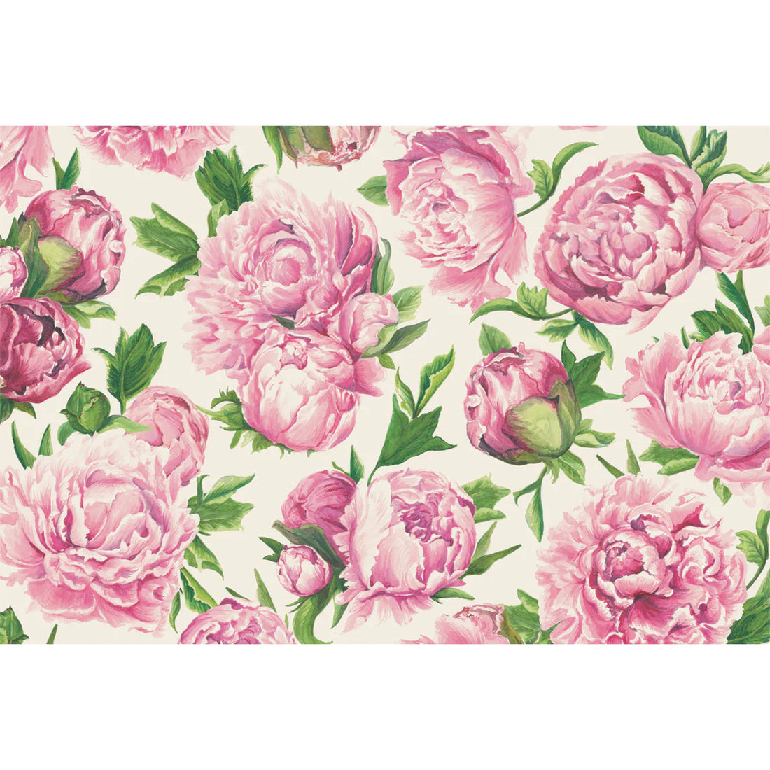 Hester & Cook Peonies in Bloom Placemats