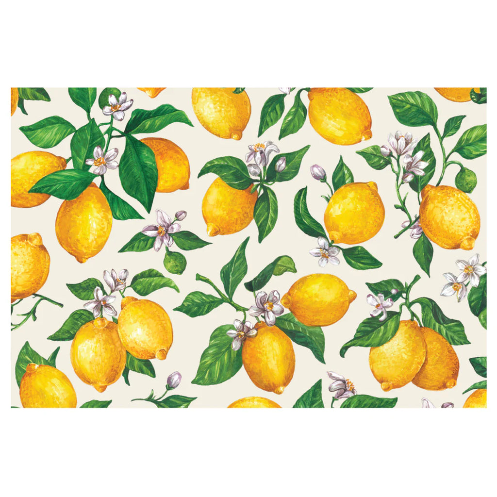 Hester & Cook Lemon Placemats
