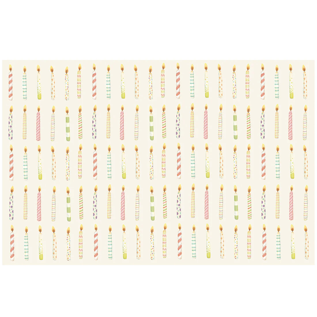 Hester & Cook Birthday Candles Placemats