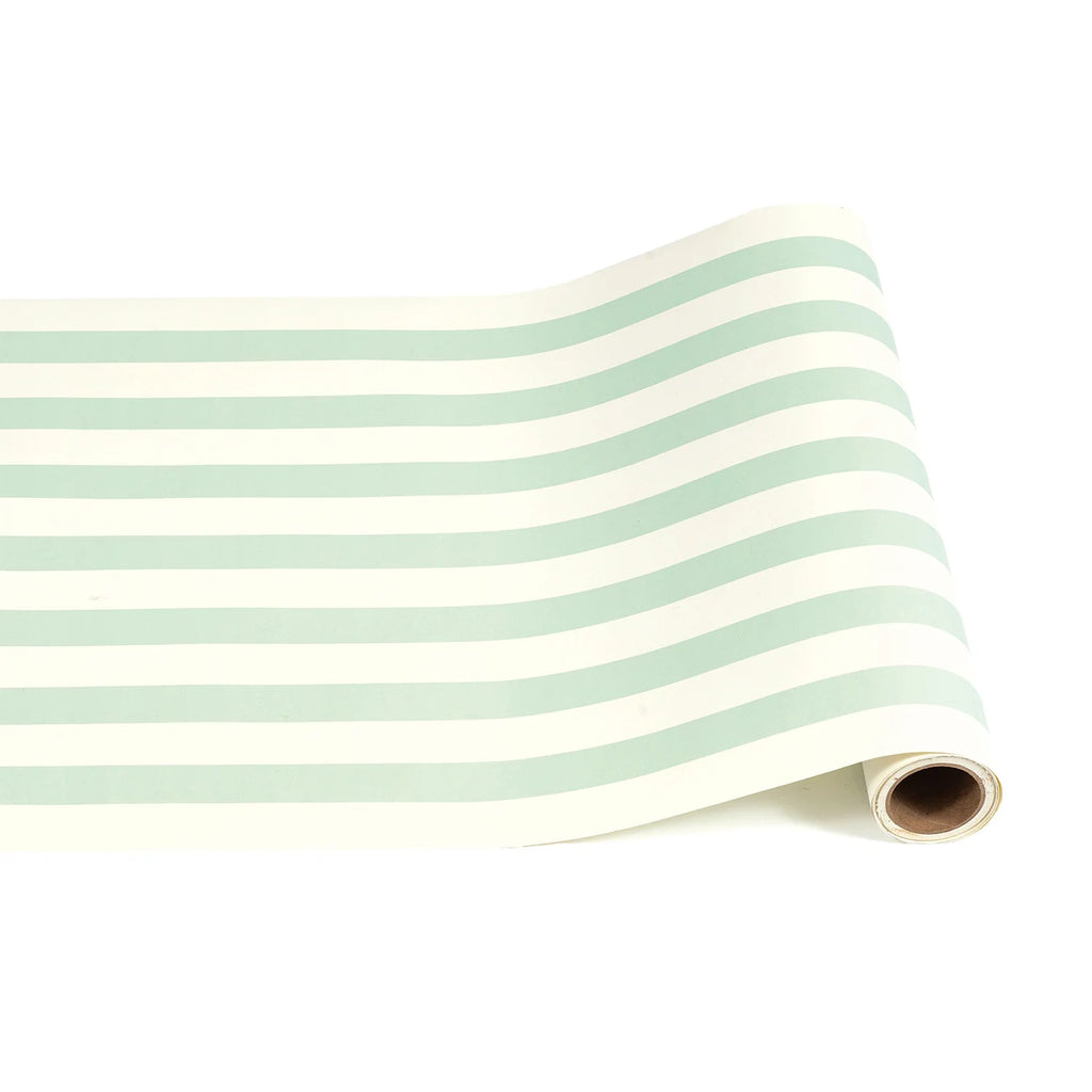 Hester & Cook Seafoam Classic Stripe Runner - 20" x  25'