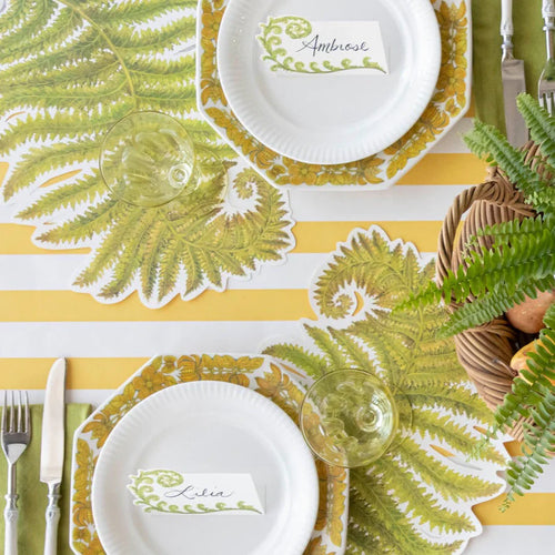 Hester & Cook Marigold Classic Stripe Runner - 20" x  25'