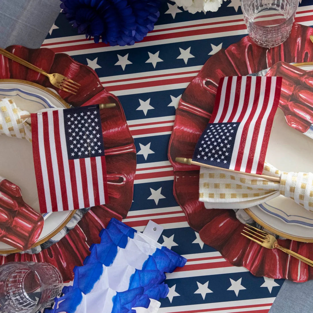 Hester & Cook Stars and Stripes Runner
