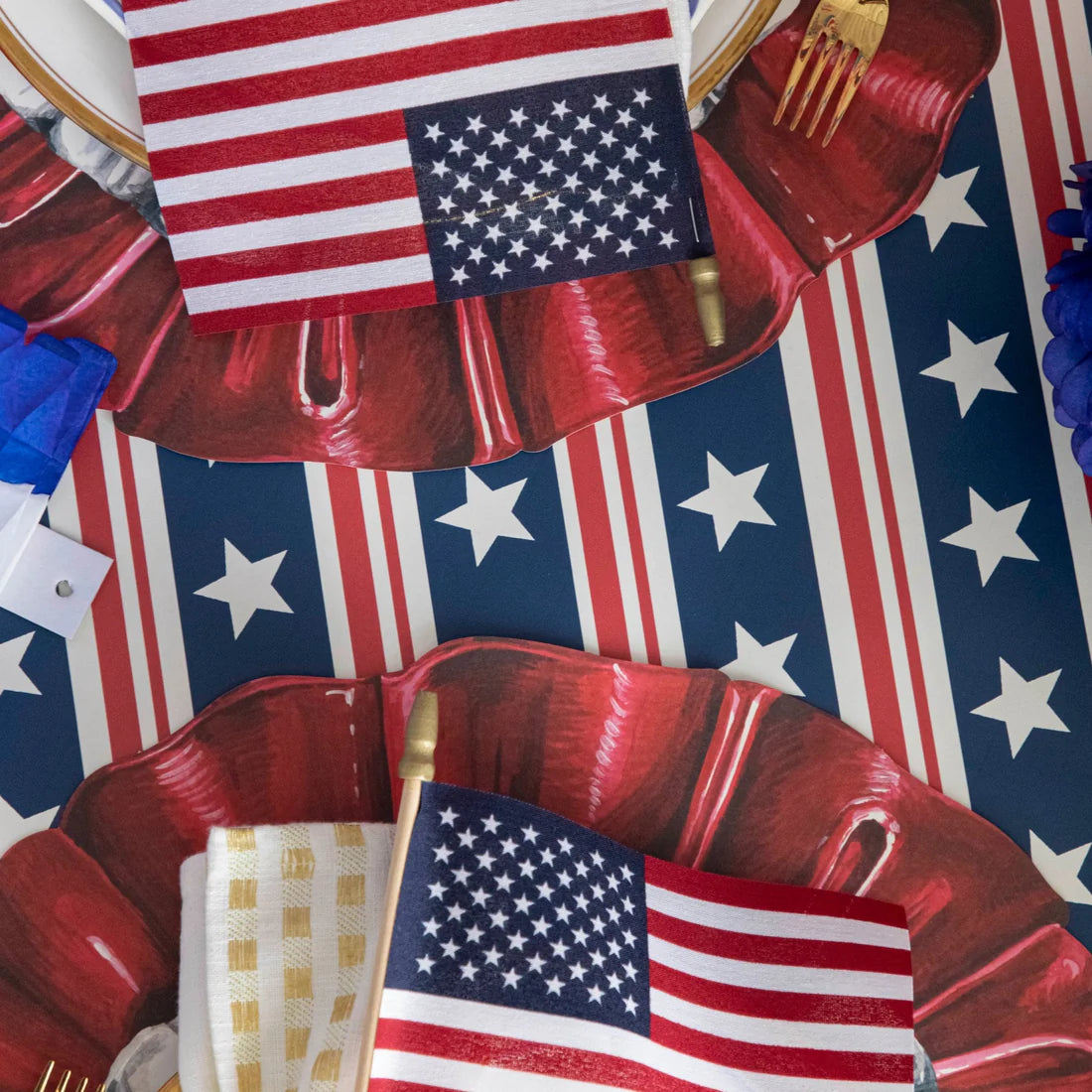 Hester & Cook Stars and Stripes Runner