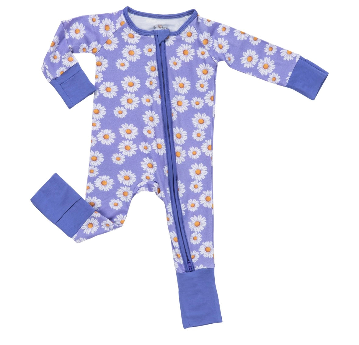 Bamboo Convertible Zipper Lazy Daisy Pajama