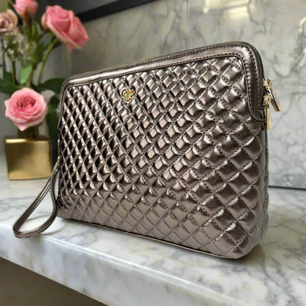 Pursen Lift Makeup Case-Bronze