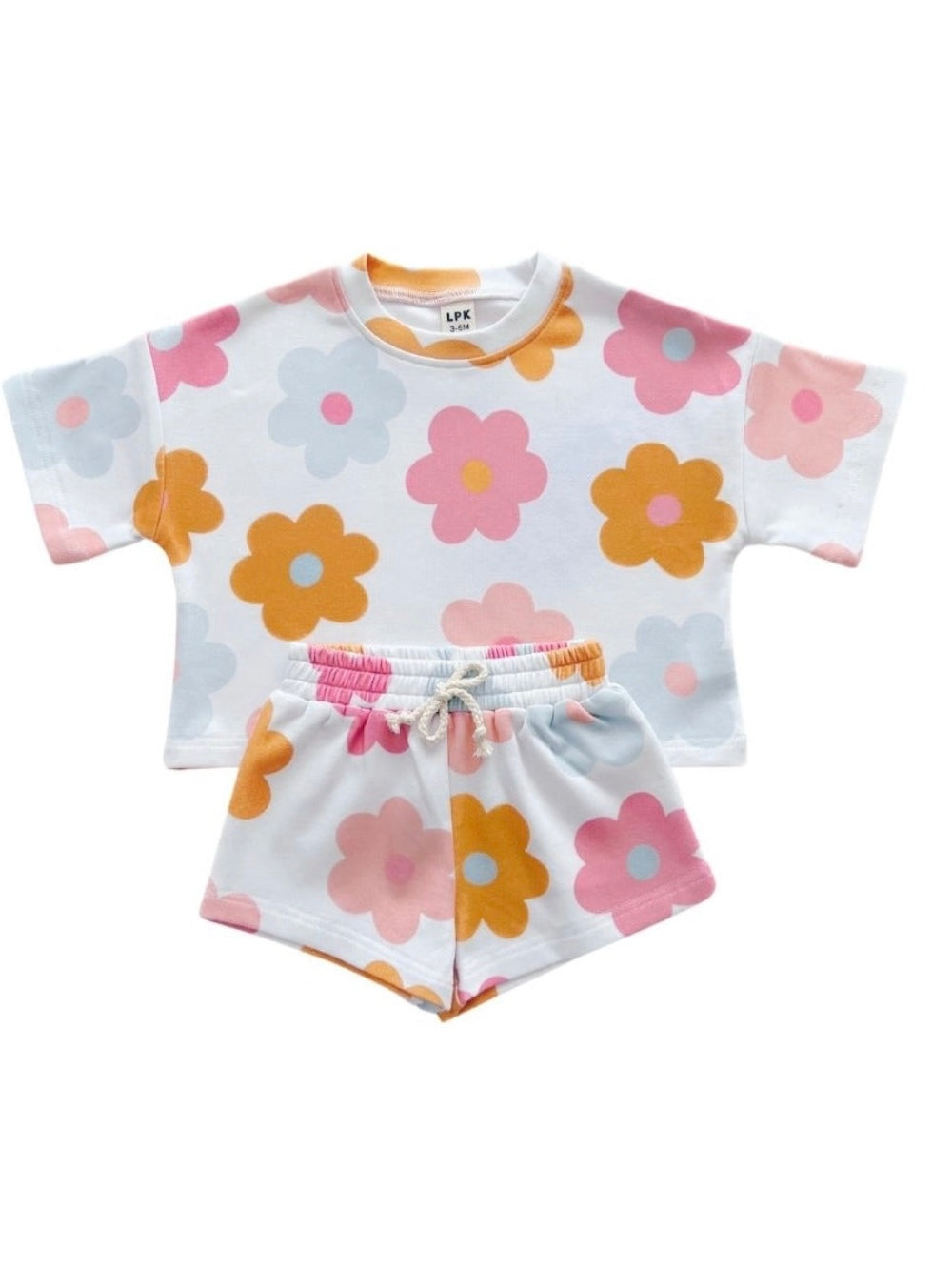 Flower Power Short Set