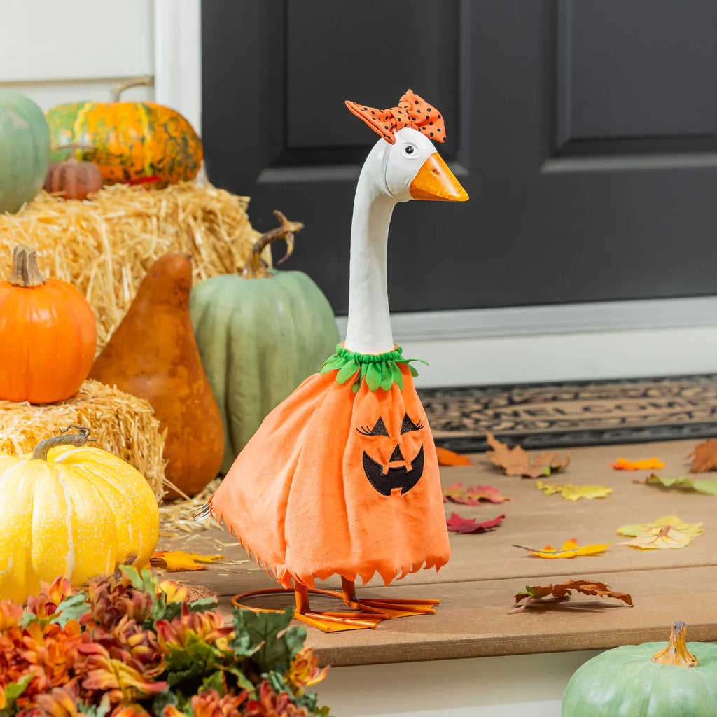 Giddy the Goose Outfit, Pumpkin Poncho