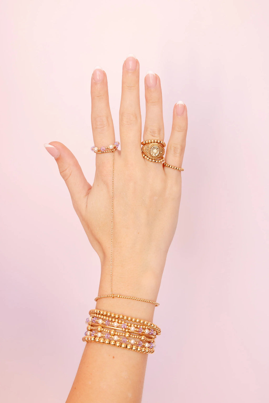 Light Purple Pearl June Bracelet