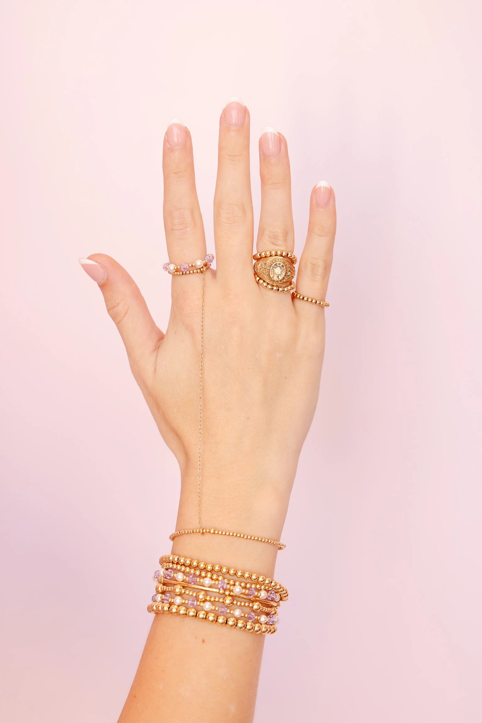 Light Purple Pearl June Bracelet