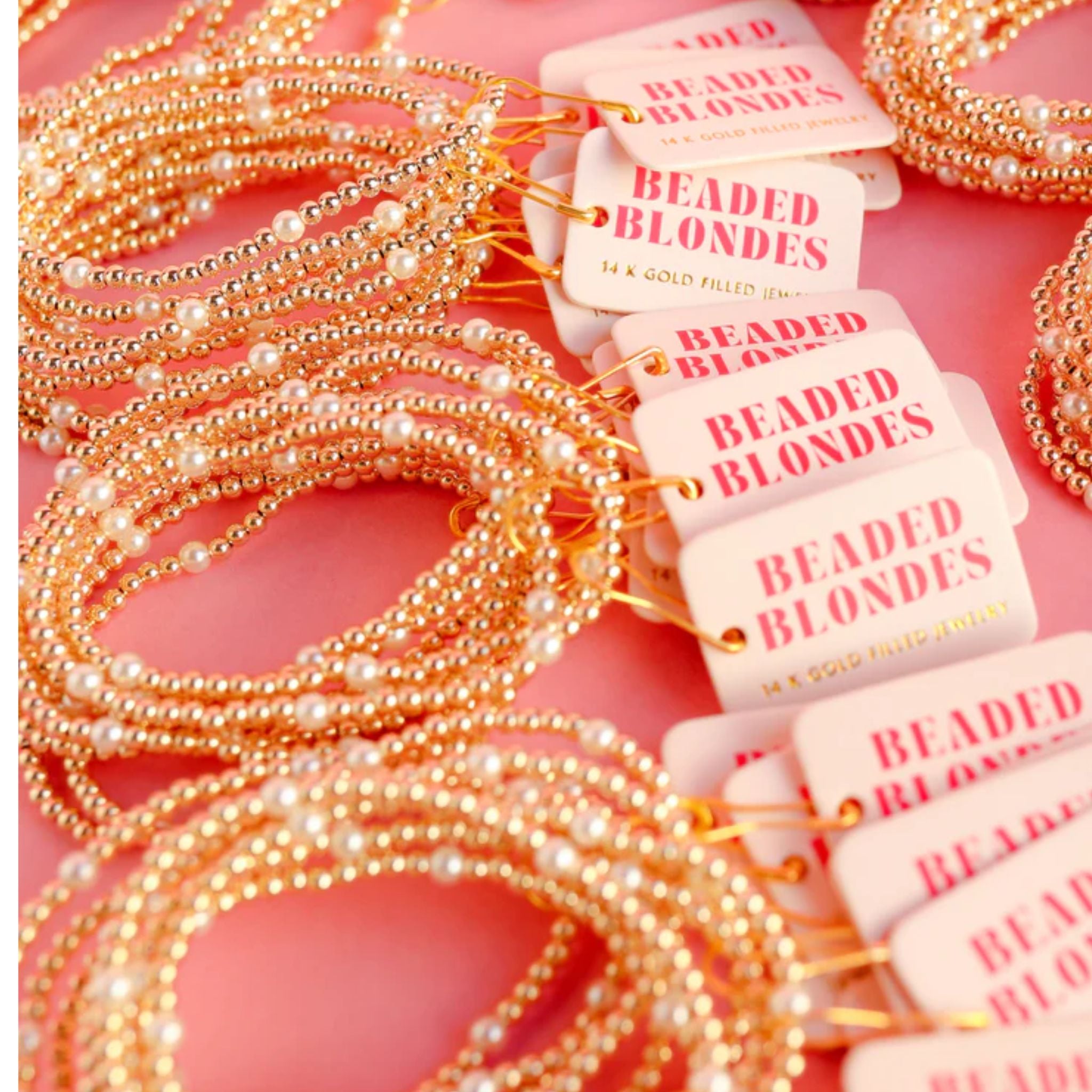 Madi Pearl Bracelet in Gold