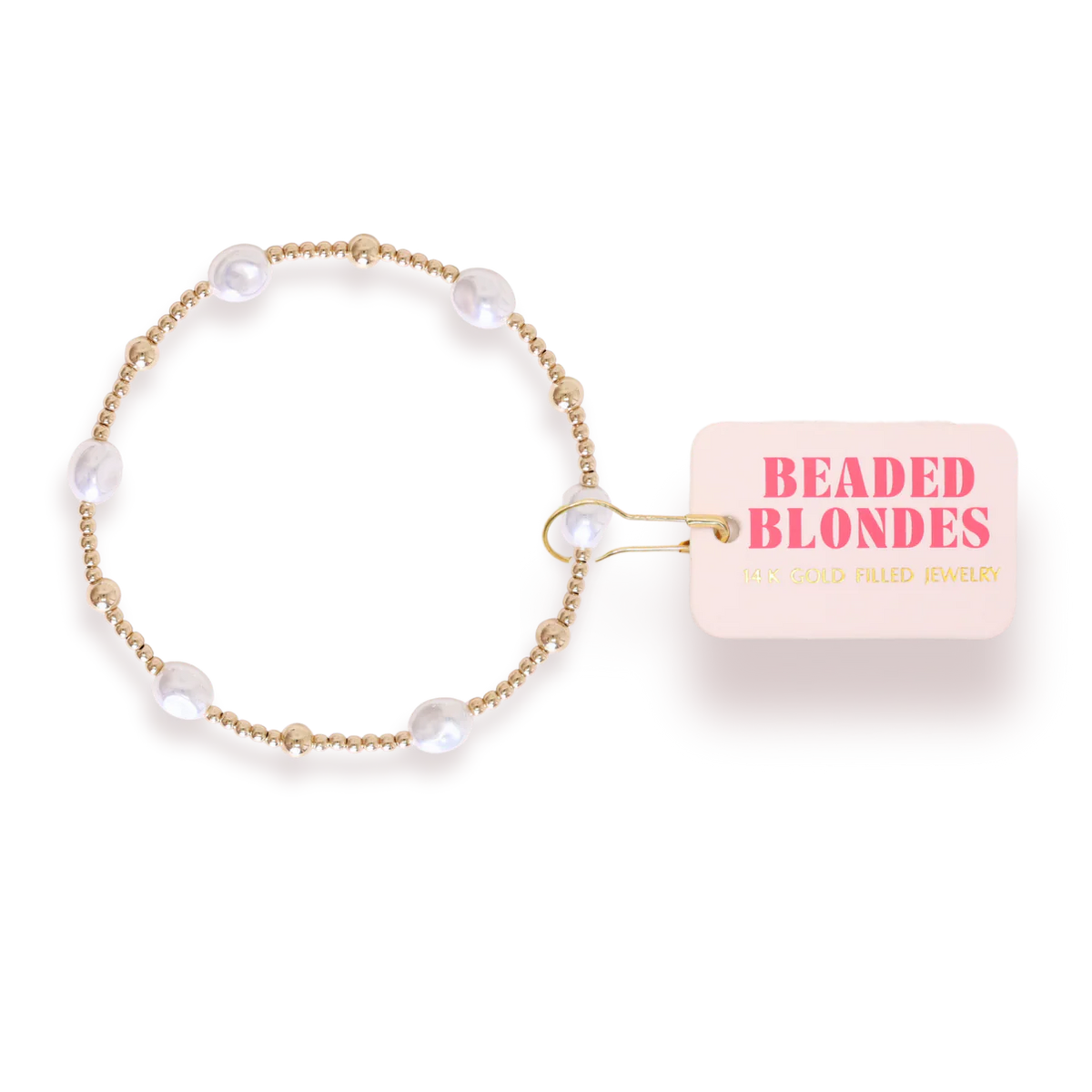 Beaded Blondes - Maggie Bracelet in Gold