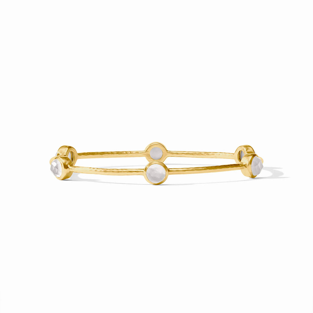 Milano Luxe Bangle-Iridescent Clear
