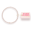 Beaded Blondes - Mini Luci Pearl Bracelet in Gold