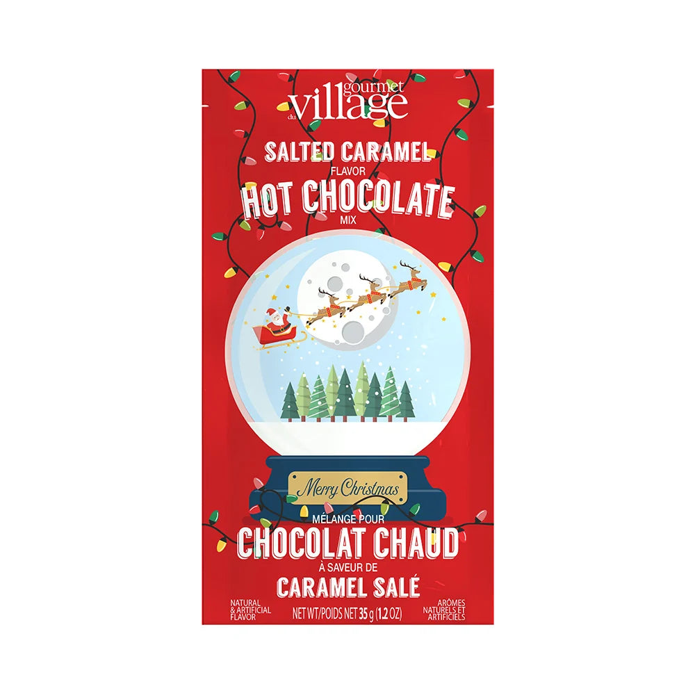 Mini Hot Chocolate Salted Carmel Snow Globe