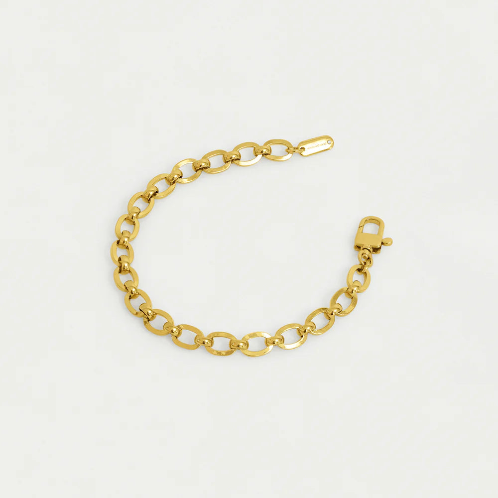 Monaco Chain Bracelet- Gold