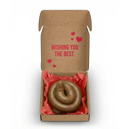 Mystery Turd Love Edition (Fake Poop) Prank Gift