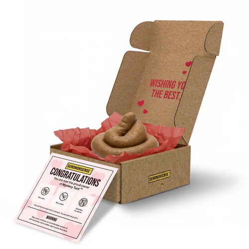 Mystery Turd Love Edition (Fake Poop) Prank Gift