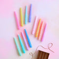 Rainbow Tree Taper Set of 4