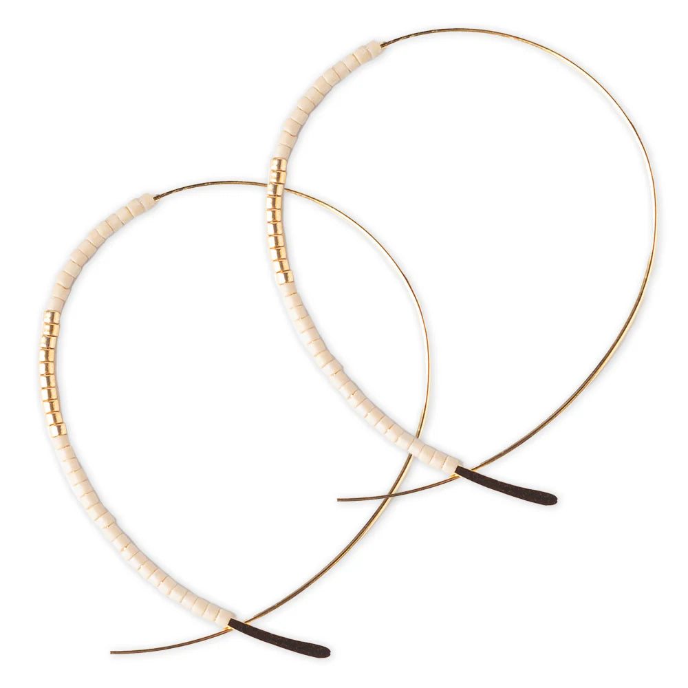 Norah Earrings-Latte