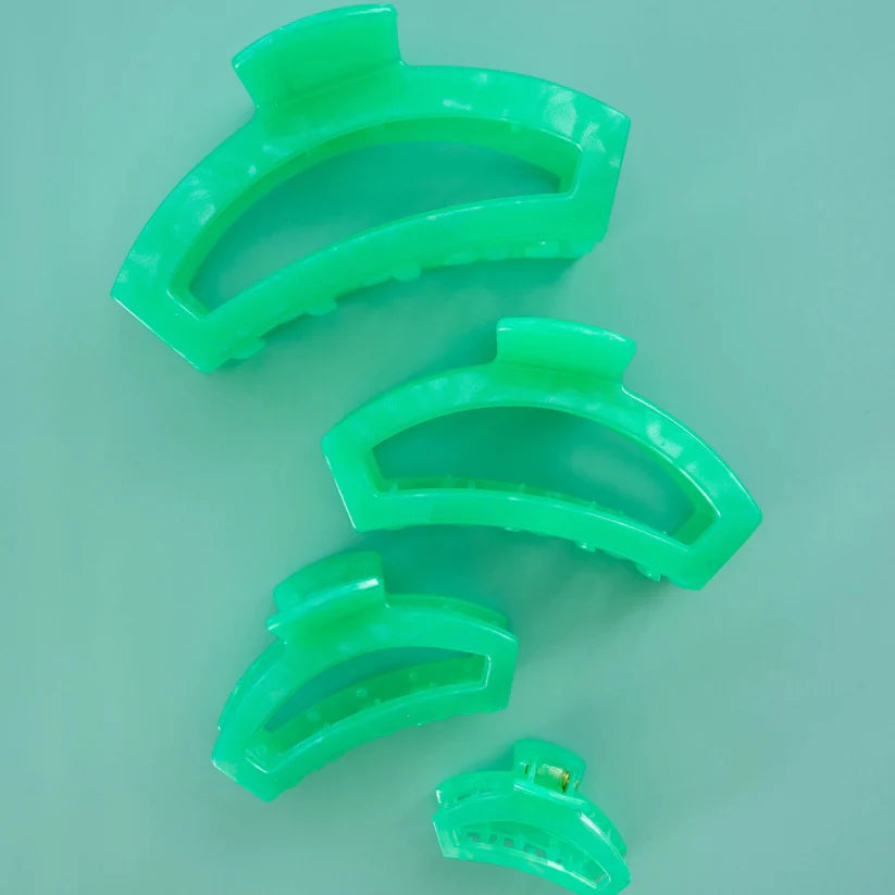 Open Spring Splash Large Hair Clip - Large