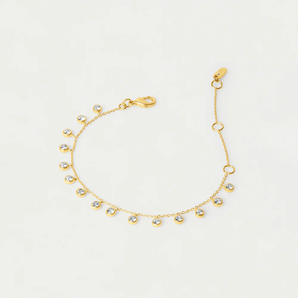 Orsay Charm Bracelet Gold/White