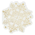 Cocktail Napkin - Snowflake Diecut