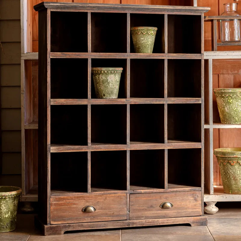 Wooden Boutique Display Shelf