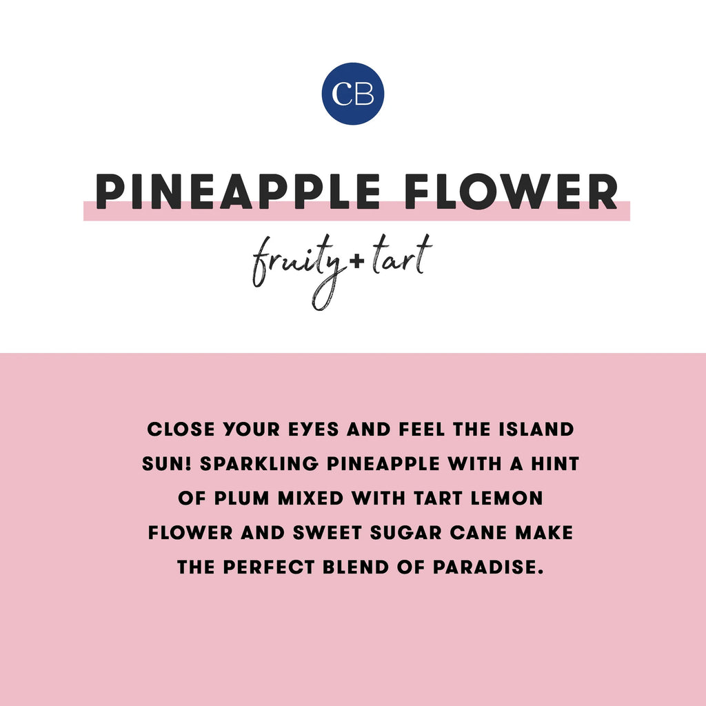 PINEAPPLE FLOWER MODERN MARBLE PETITE REED DIFFUSER, 5.7 fl oz