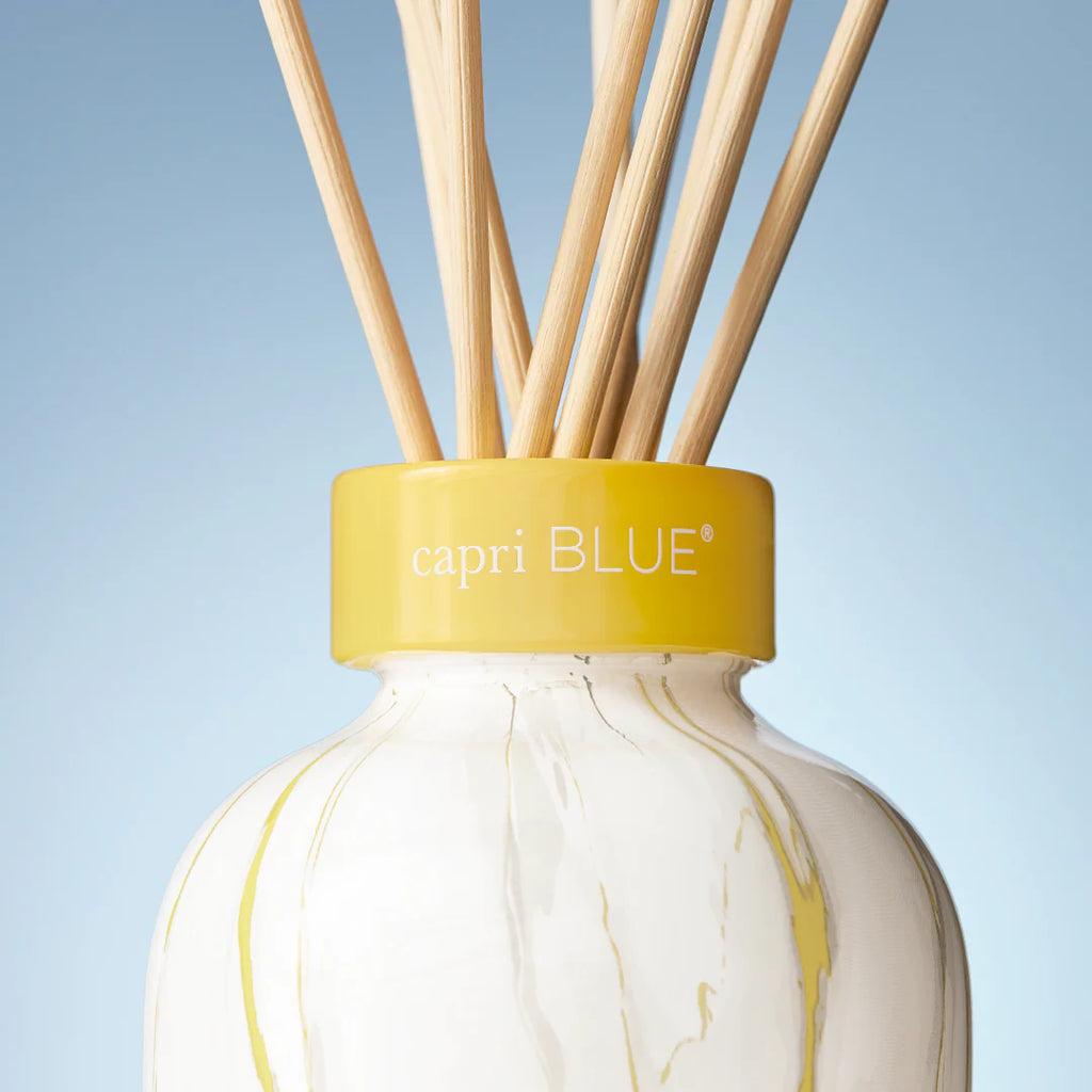 PINEAPPLE FLOWER MODERN MARBLE PETITE REED DIFFUSER, 5.7 fl oz