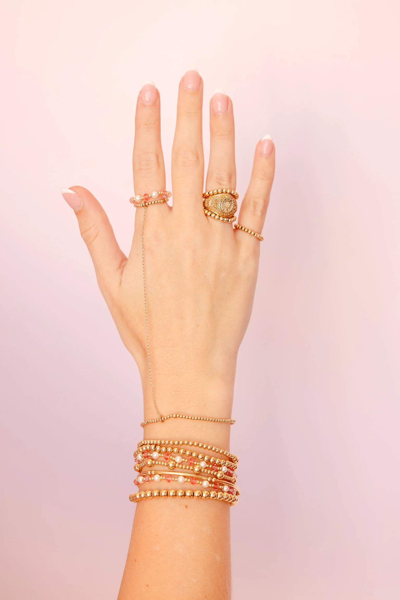 Pink Pearl June Bracelet