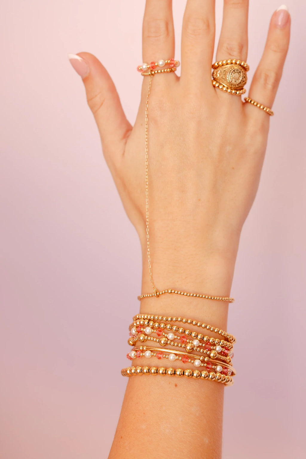 Pink Pearl June Bracelet