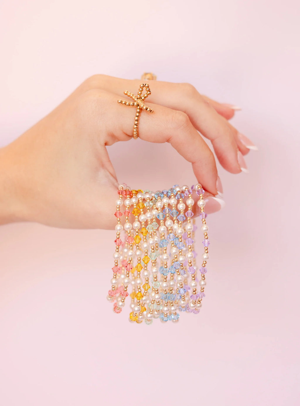 Pink Pearl June Bracelet