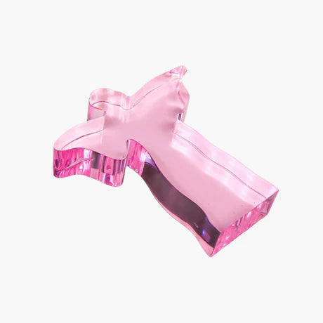 Pink Small Angel Acrylic Weight