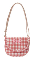 Gingham Bow Purse