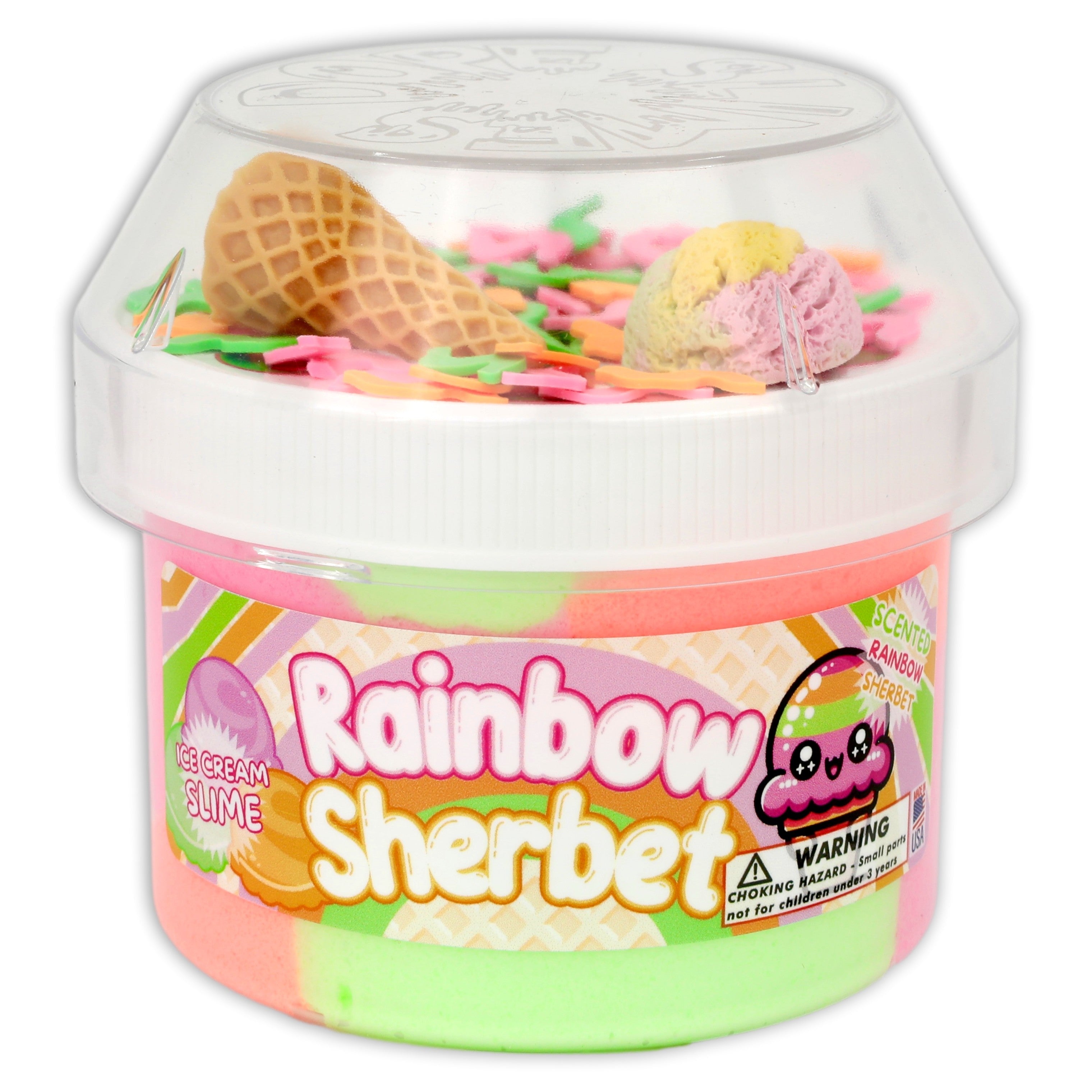 Dope Slime- Rainbow Sherbert