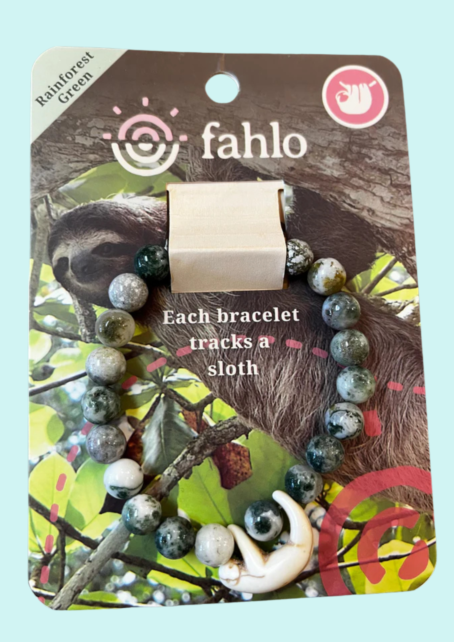 Fahlo-The Wander Rainforest Green Bracelet